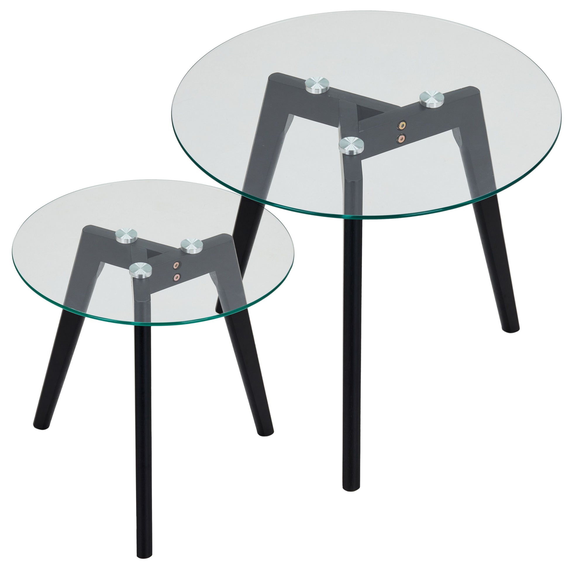 CTB636 BLACK END TABLE