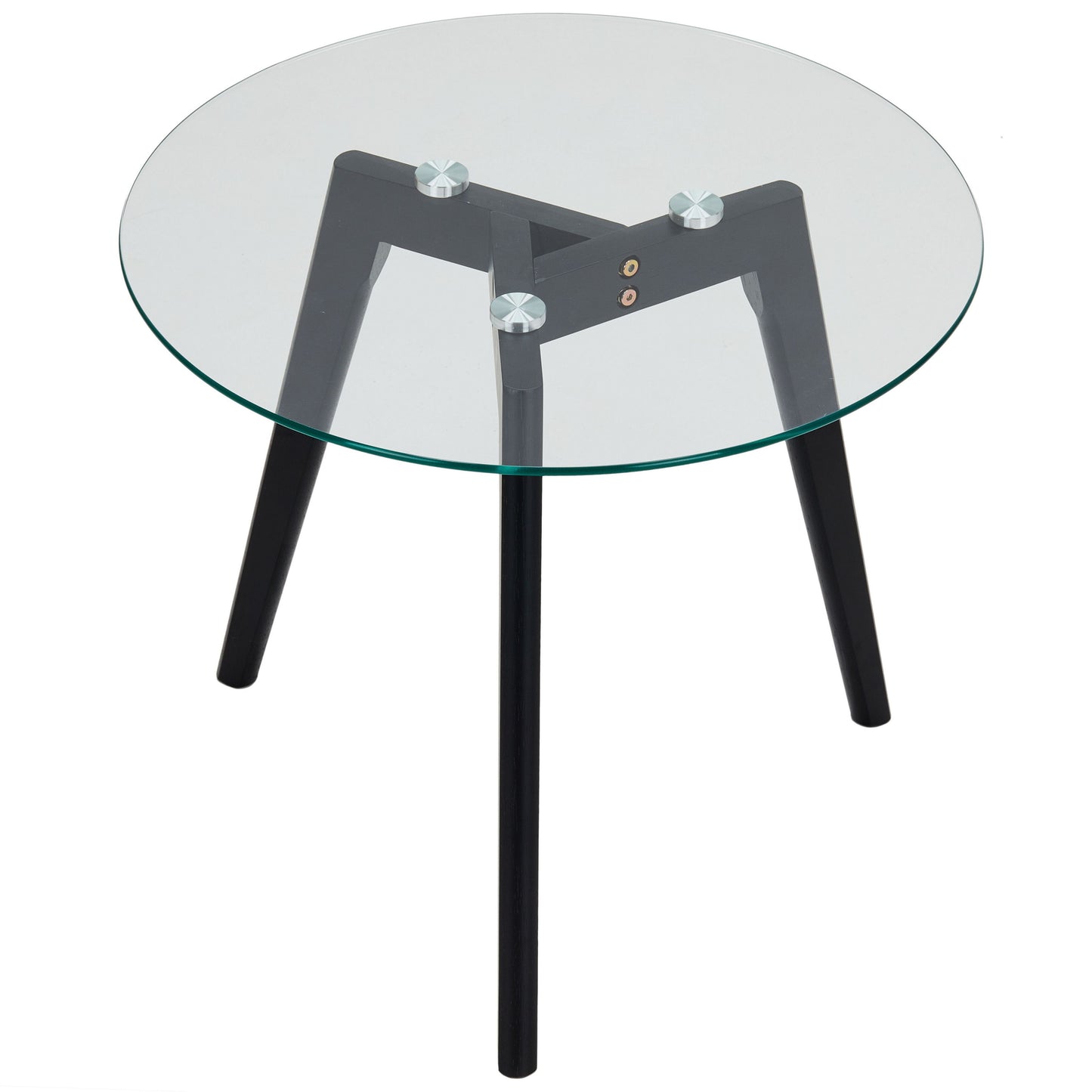 CTB636 BLACK END TABLE