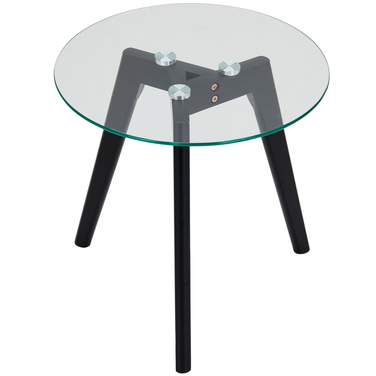 CTB636 BLACK END TABLE
