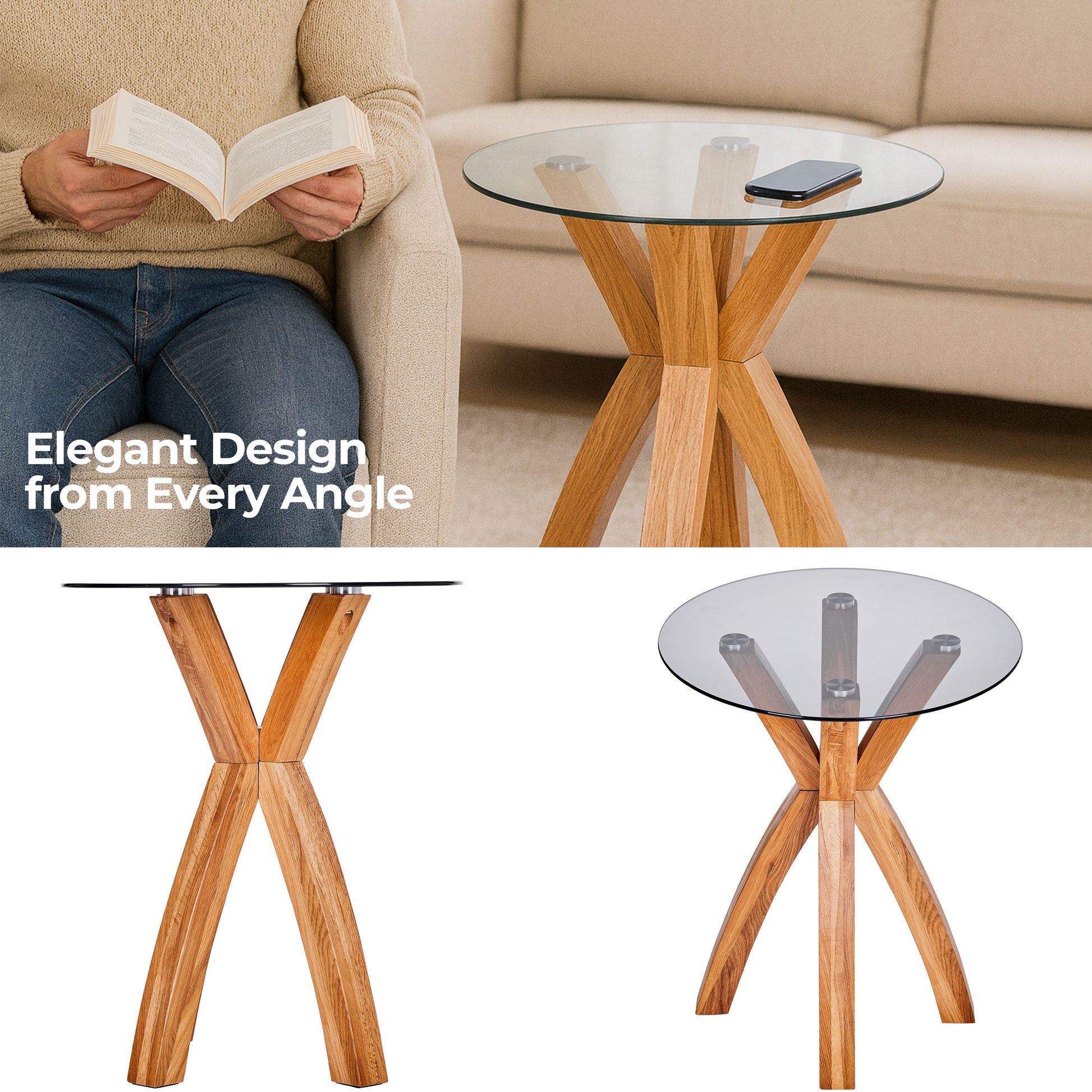 CTB638 NATURE OAK END TABLE