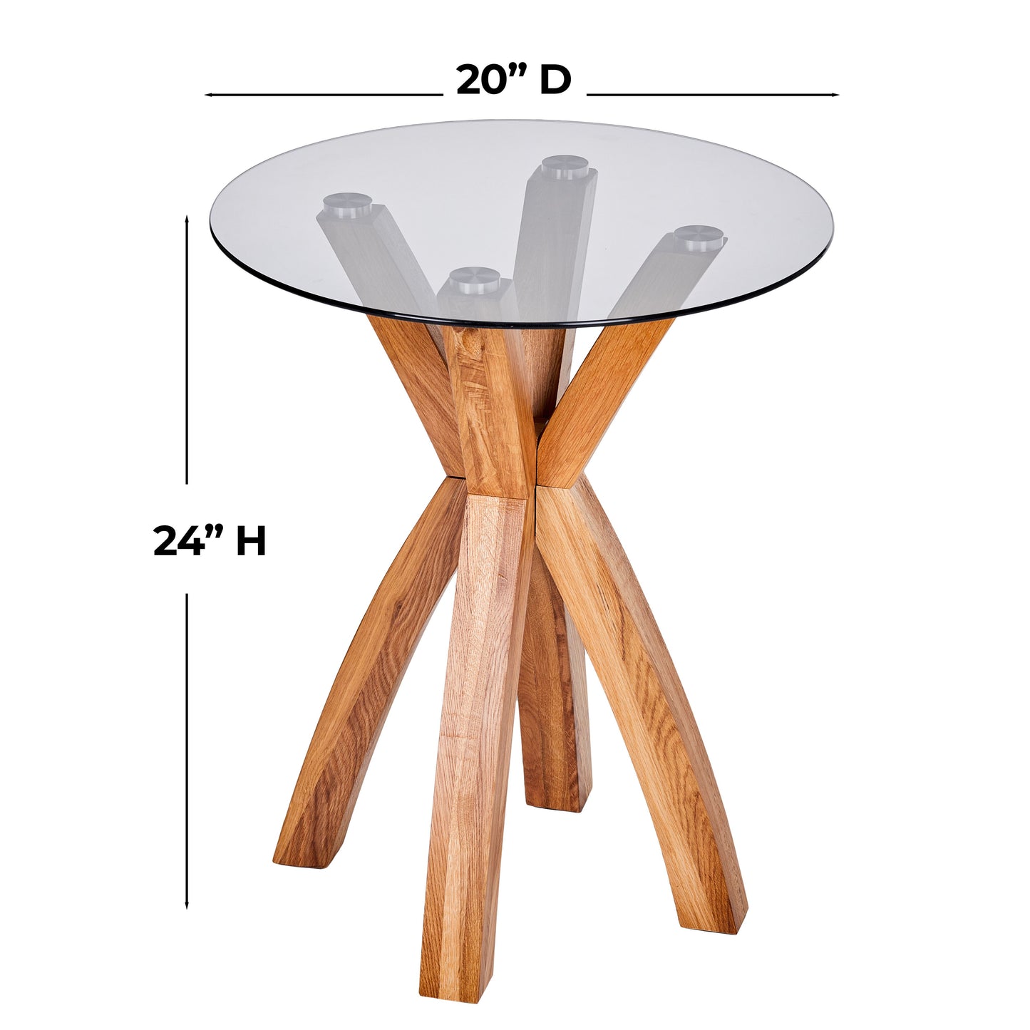CTB638 NATURE OAK END TABLE