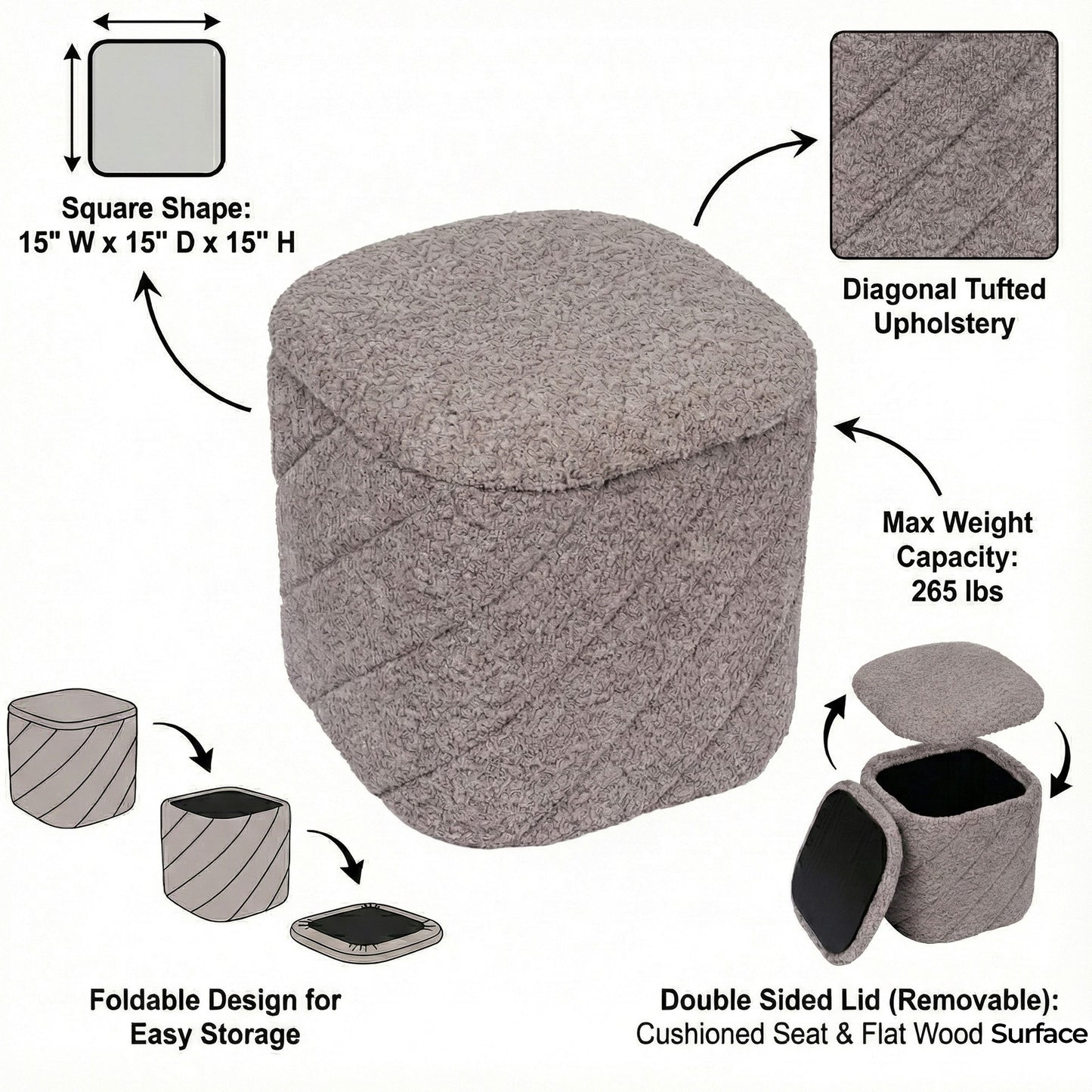 OT521 GREY VALENTINE'S DAY GIFTS