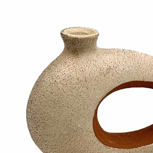 Set of 2 Ceramic Vases | Modern Design | Centerpiece | Holiday Gift | Interior Decor | Europea - Aria Home