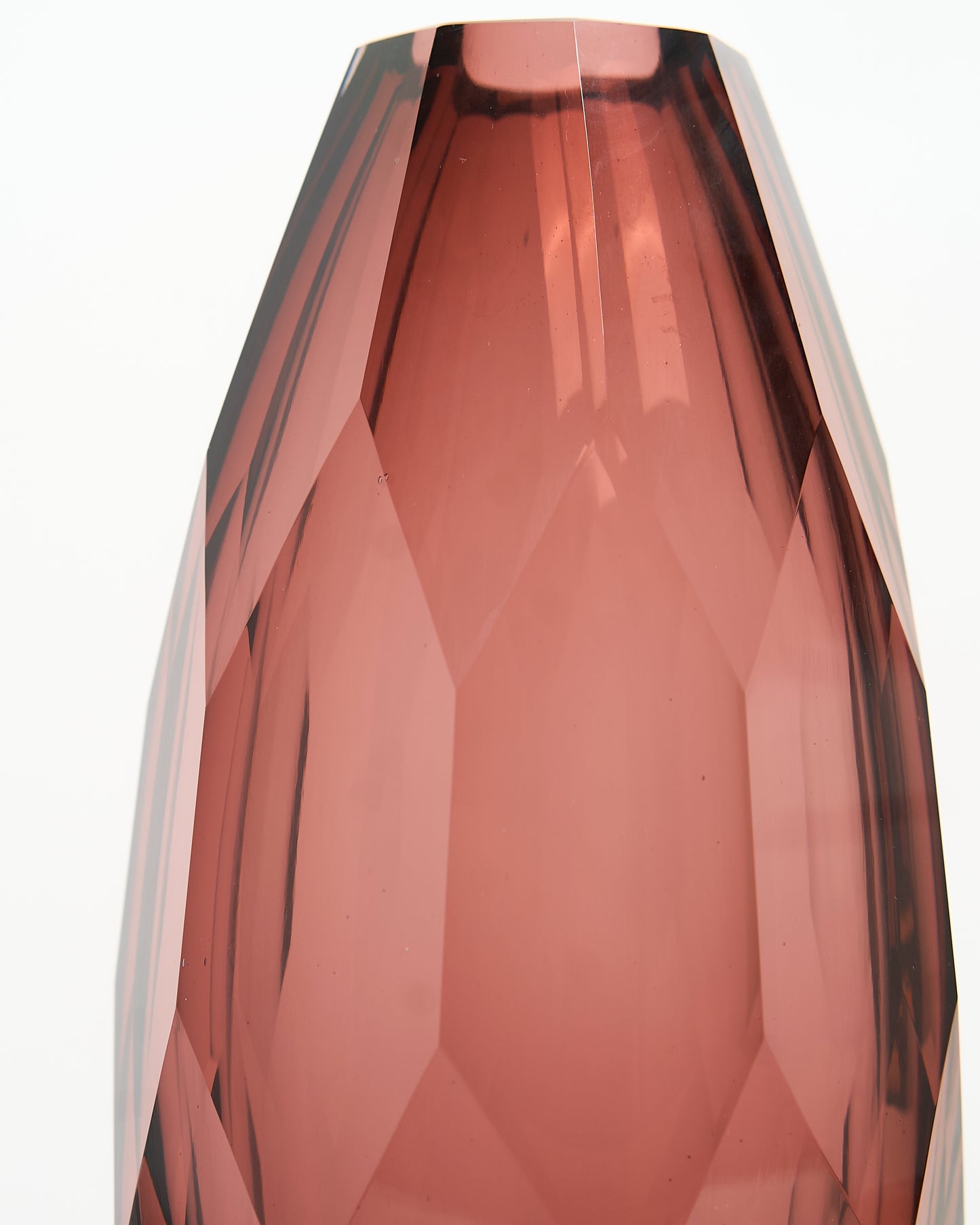 Cut Glass Vase - Modern Luxury - Modern Home Accent - Home Decor - Fancy - Elegant - Bold - Aria Home