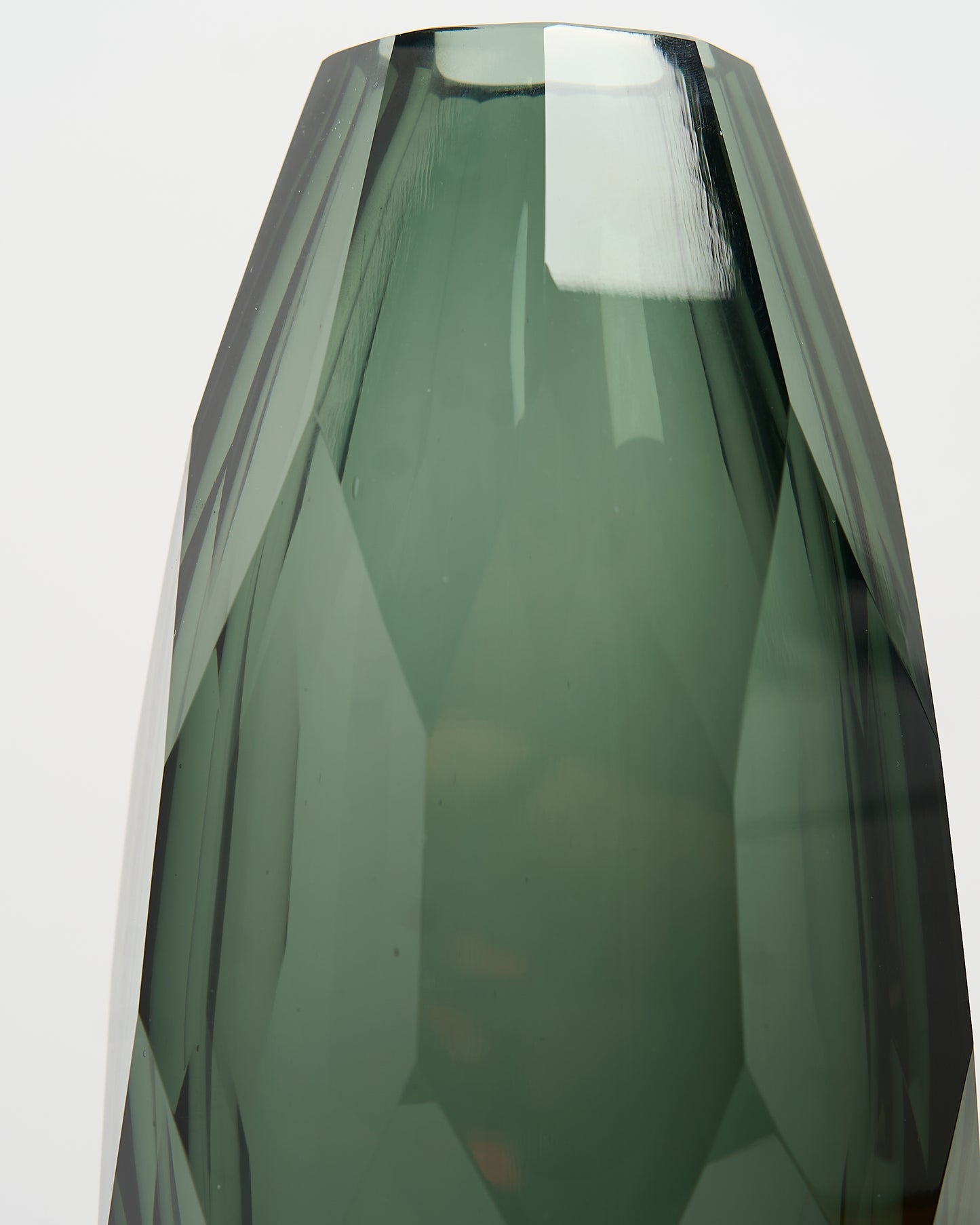 Cut Glass Vase - Modern Luxury - Modern Home Accent - Home Decor - Fancy - Elegant - Bold - Aria Home