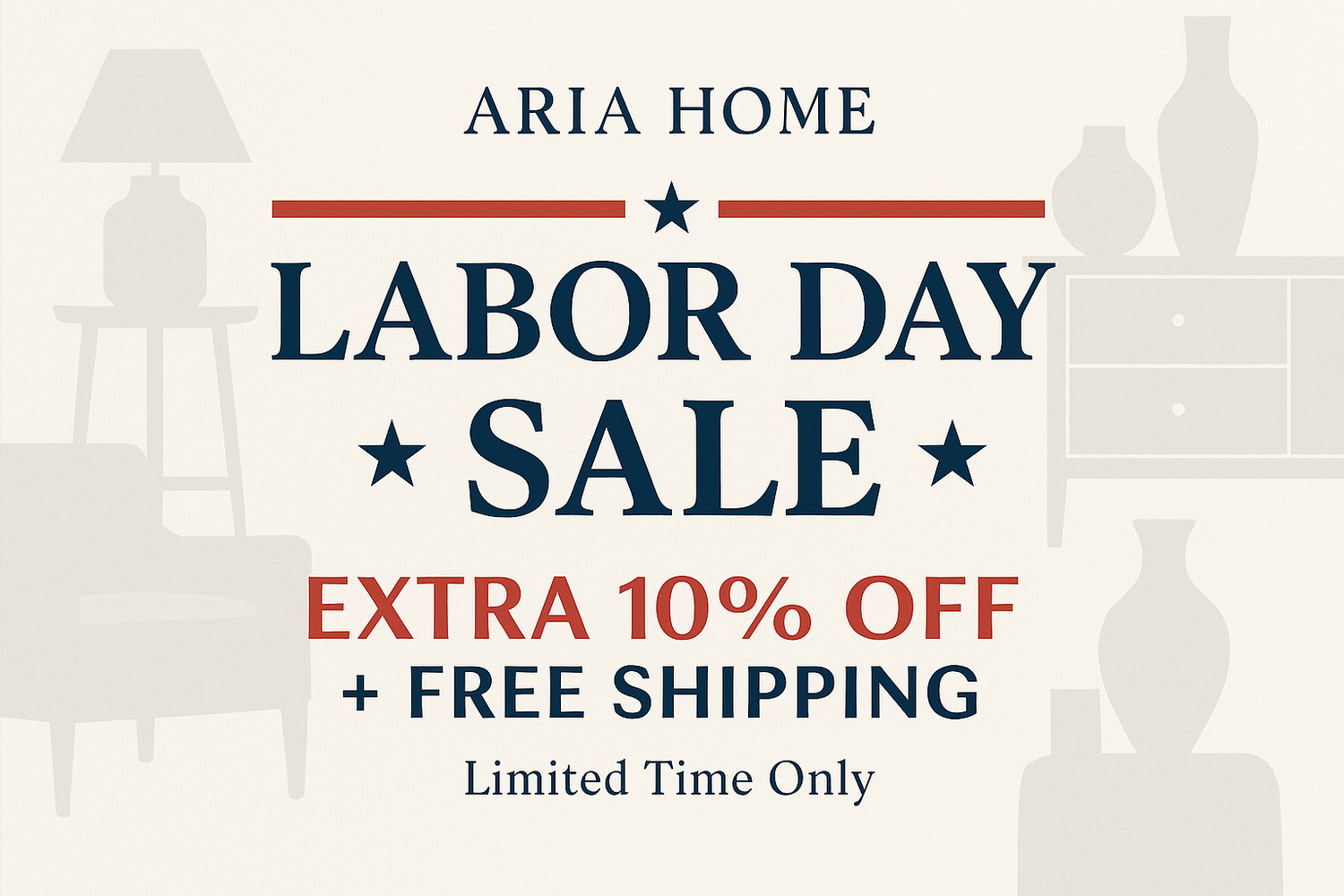 Extra 10% off + free shipping, not 50% off