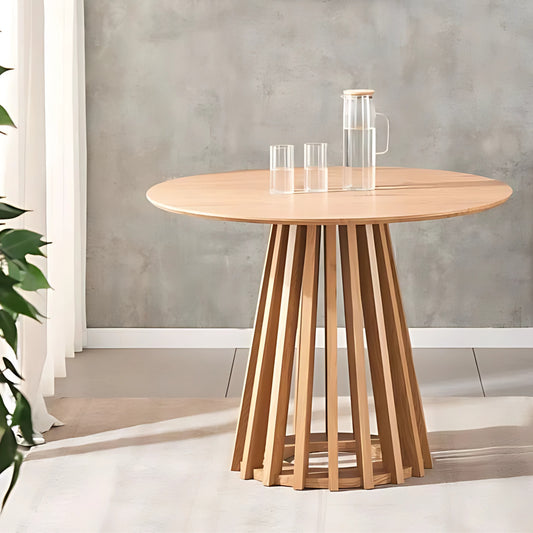 Andre Bistro Wood Round Dining Table