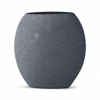 PLR201 GRAY POLYRESIN VASES