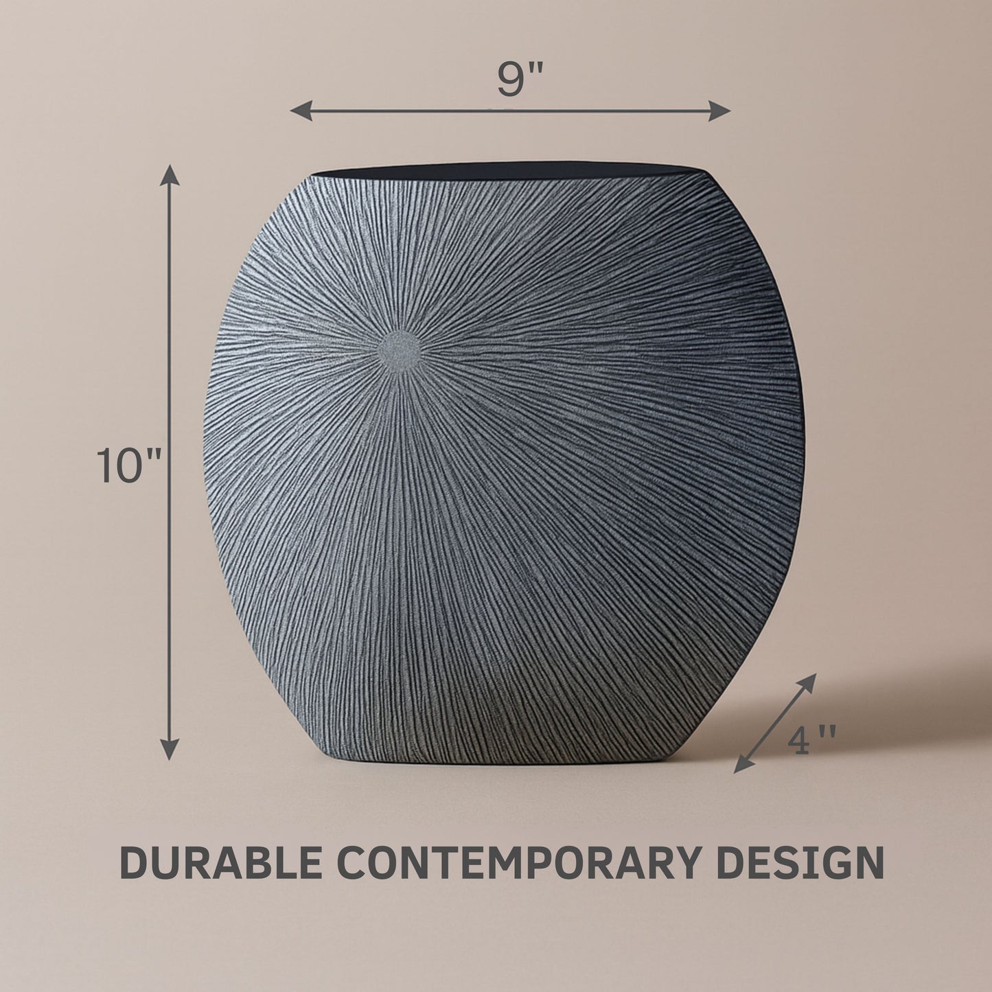 YZ02852G-3 GRAY POLYRESIN