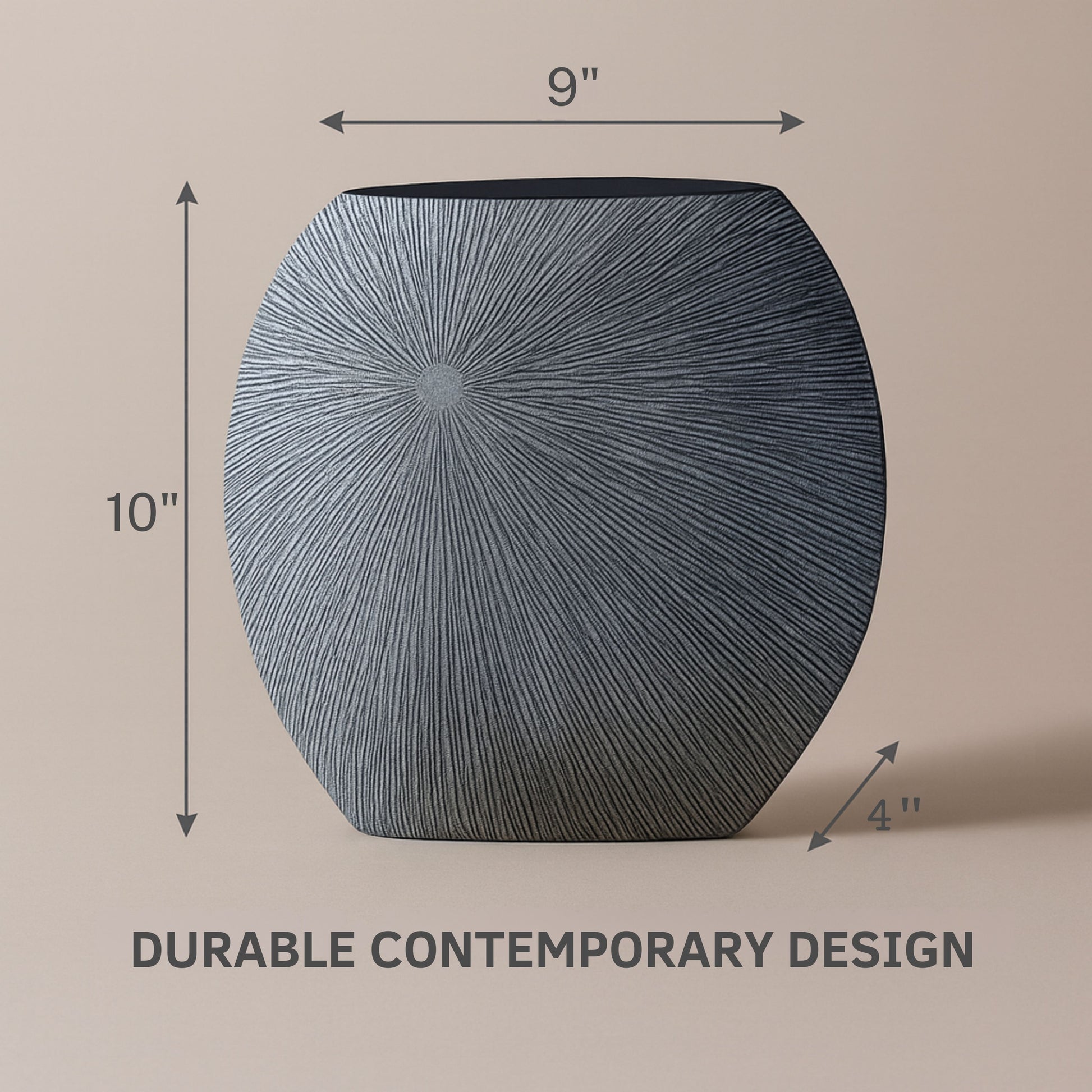 YZ02852G-3 GRAY POLYRESIN