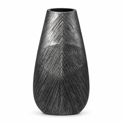 PLR210-1 GRAY POLYRESIN VASES