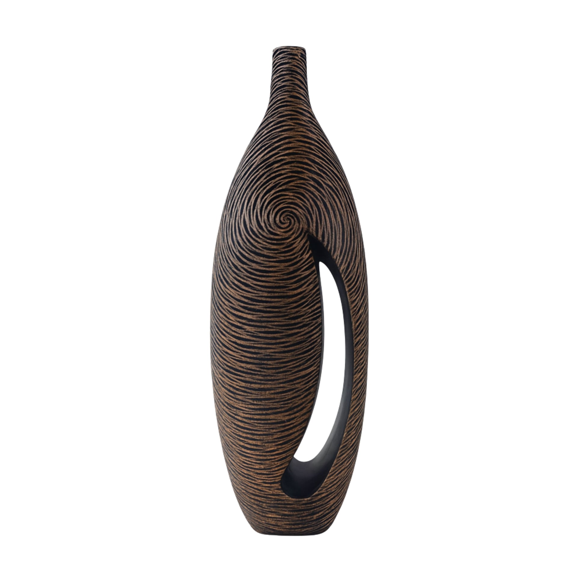 YZ02856BL-1 BROWN POLYRESIN