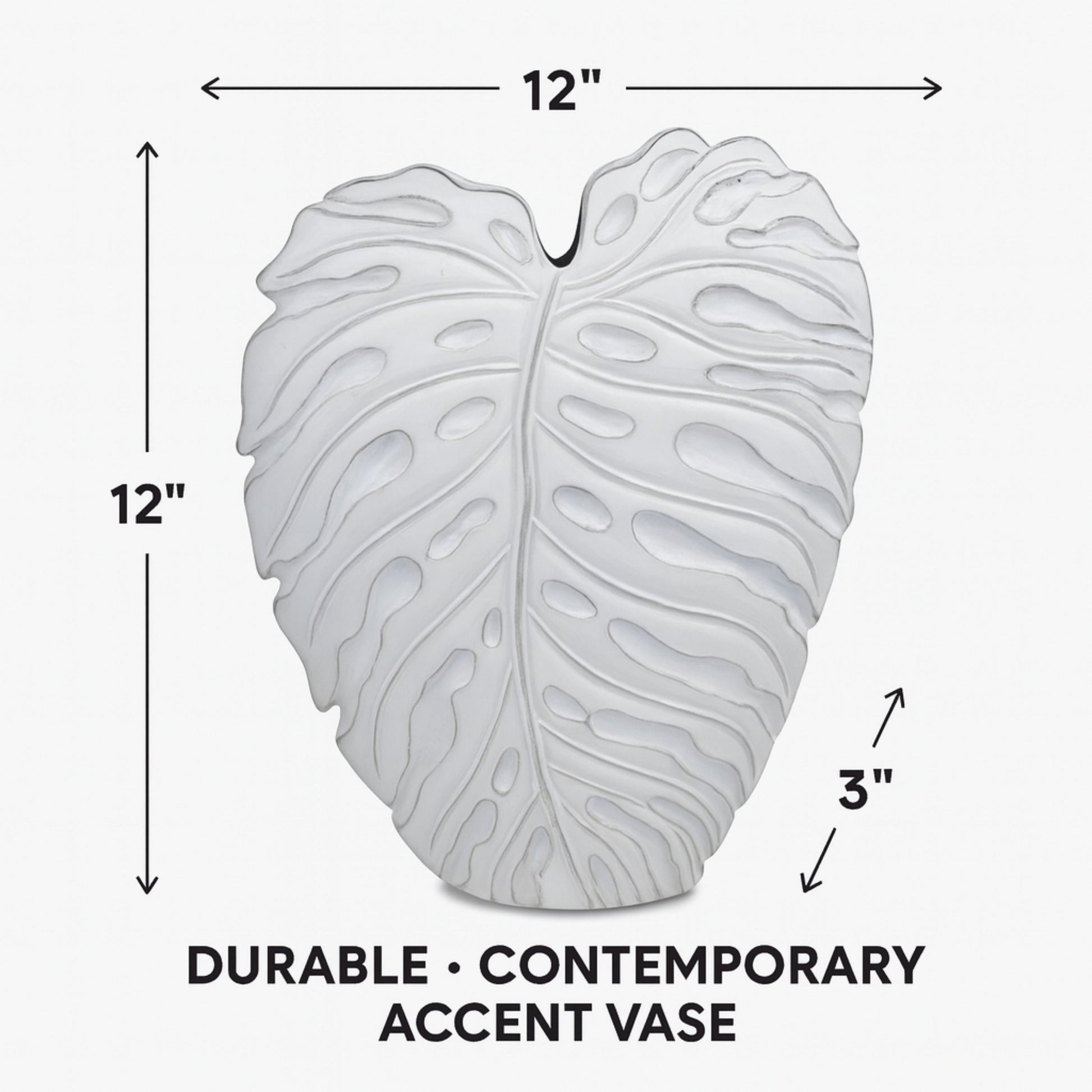 YZ04580W-2 WHITE POLYRESIN