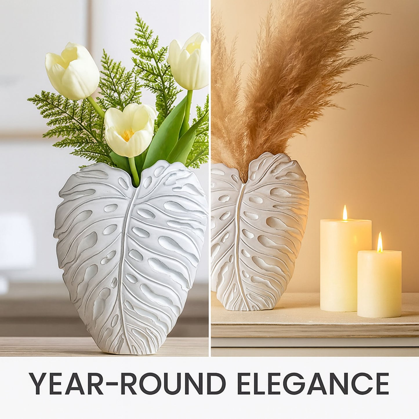 YZ04580W-2 WHITE POLYRESIN