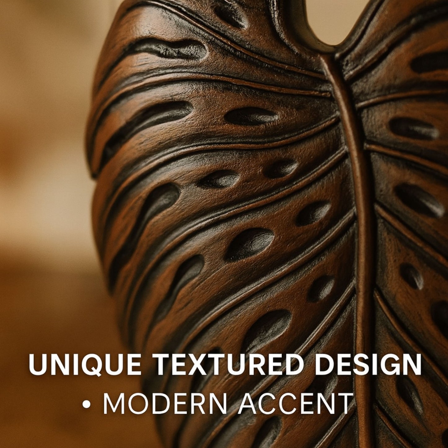 YZ04580BL-1 BROWN POLYRESIN