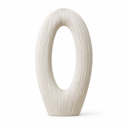 PLR215 WHITE POLYRESIN VASES
