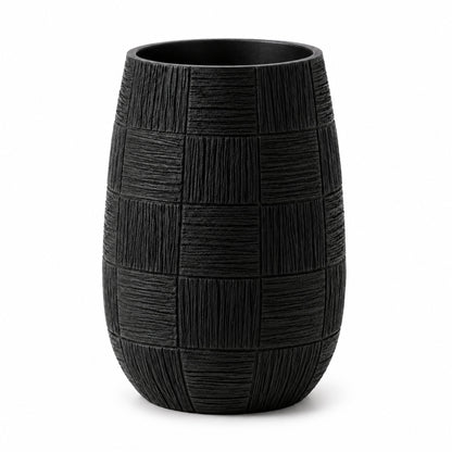 PLR211-1 BLACK POLYRESIN VASES
