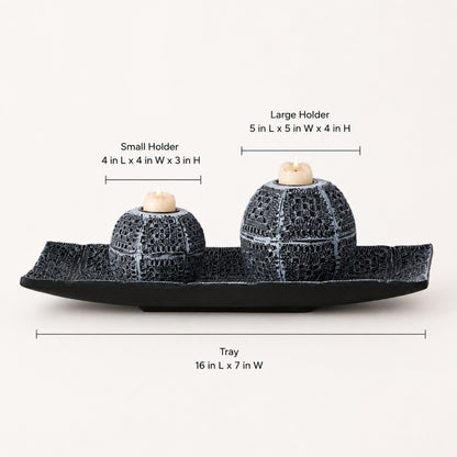 PLR214 GRAY CENTERPIECE