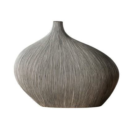 PLR200 GRAY POLYRESIN VASES