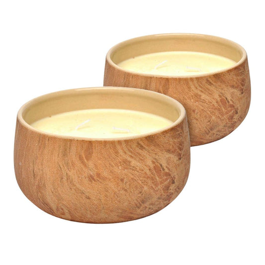 CECA270 TERRA COTTA CANDLES UNSCENTED