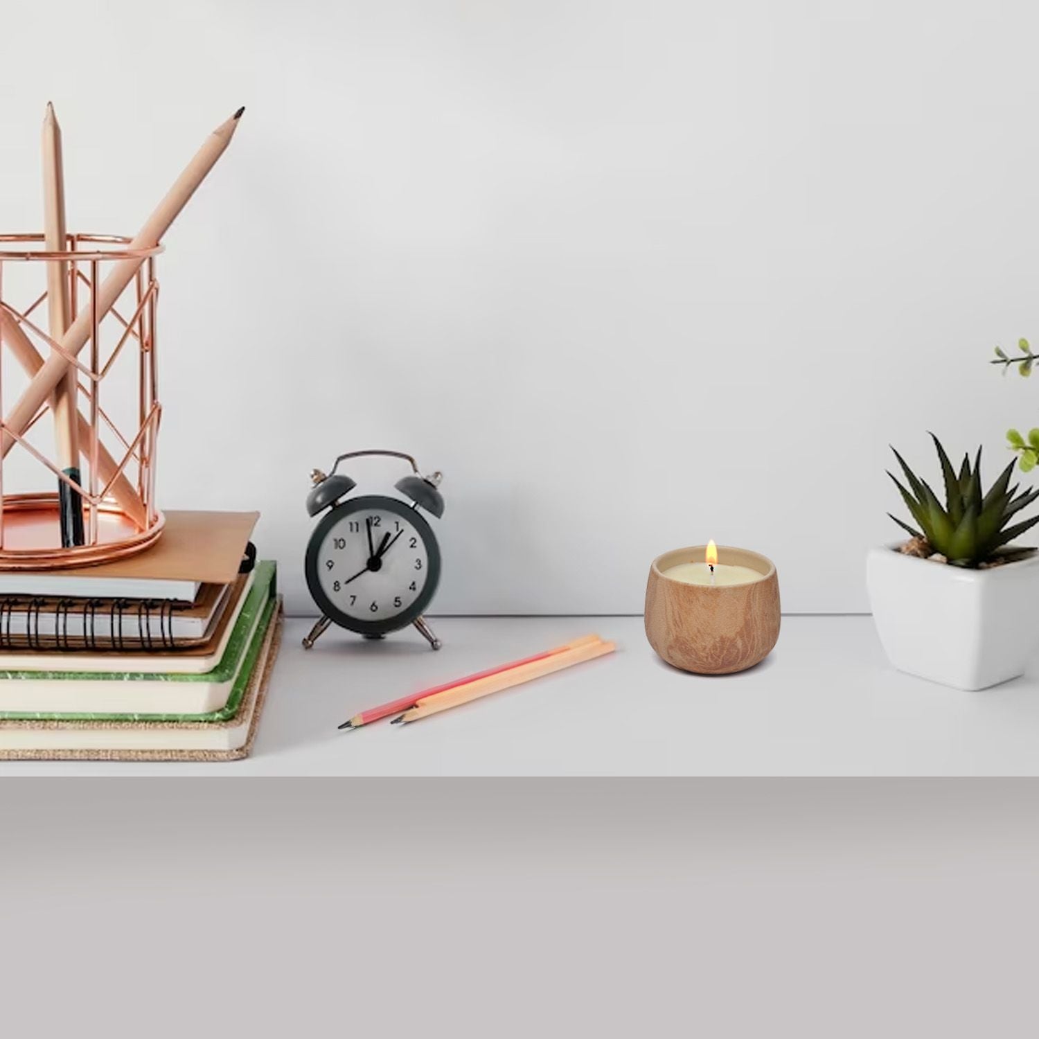 CECA272 TERRA COTA CANDLES UNSCENTED