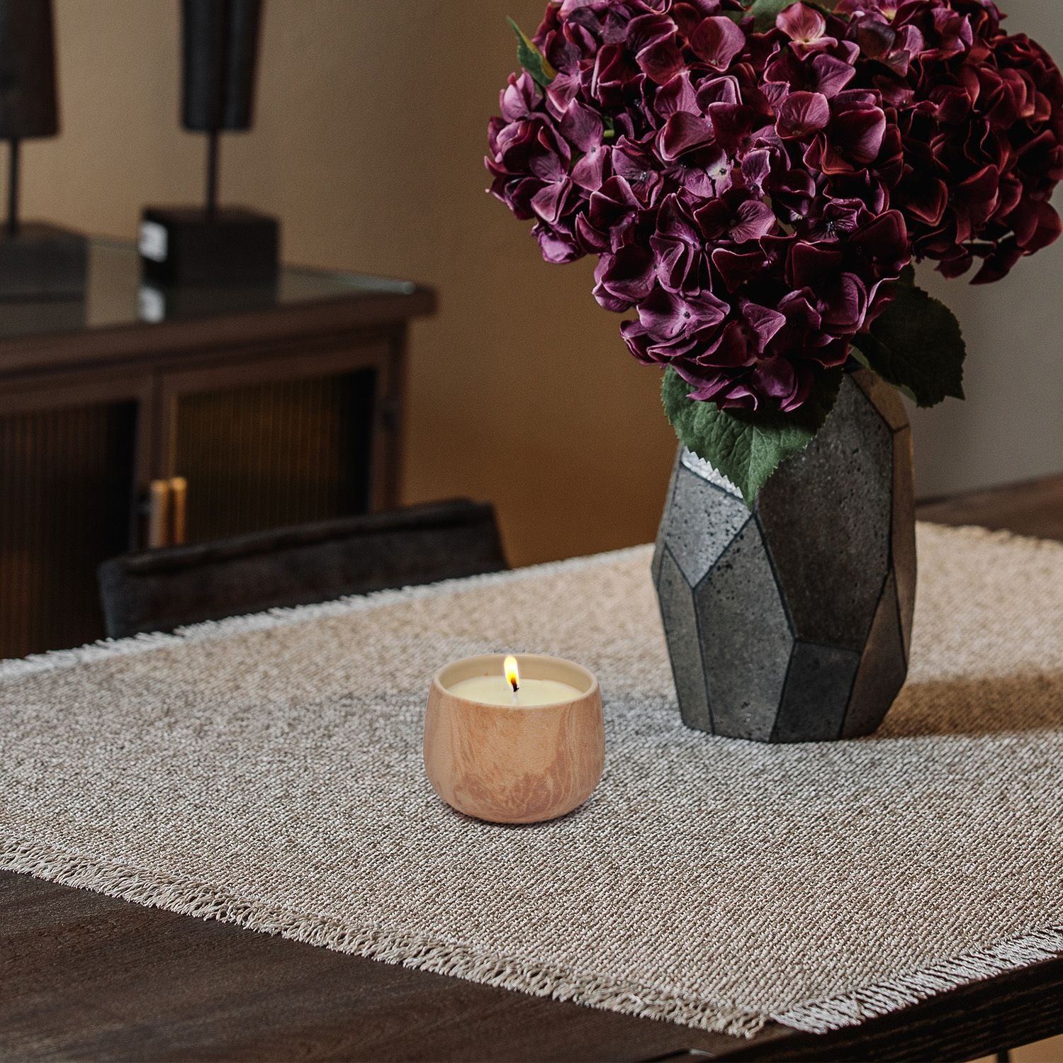 CECA272 TERRA COTA CANDLES UNSCENTED