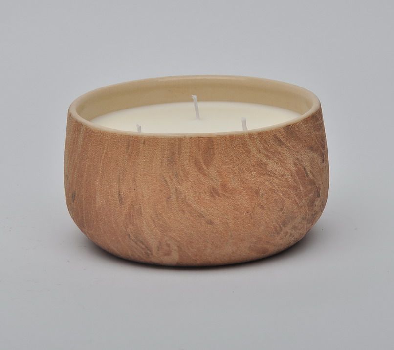 CECA273 TERRA COTTA CANDLES UNSCENTED
