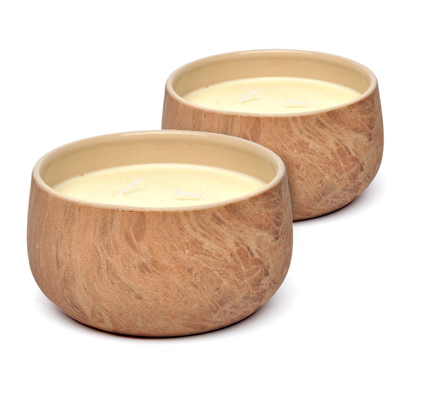 CECA274 TERRA COTTA CANDLES UNSCENTED