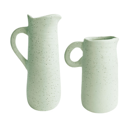 CESE328 WHITE RUSTIC CERAMIC VASES HOME DECOR DEALS