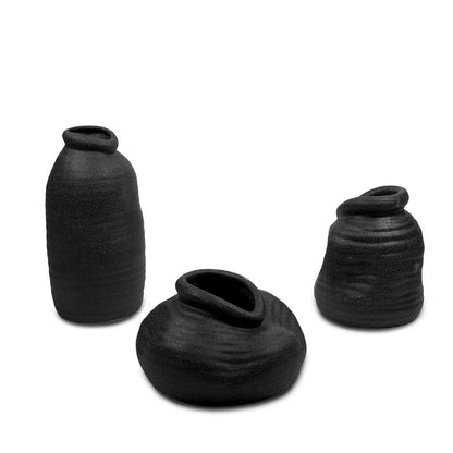 CESE330 BLACK VASES