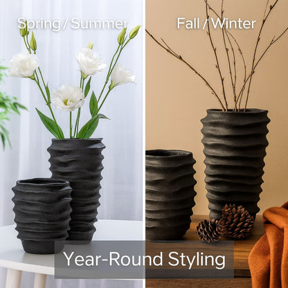 CESE336 BLACK CERAMIC HOME DECOR DEALS