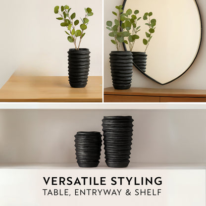 CESE336 BLACK CERAMIC HOME DECOR DEALS