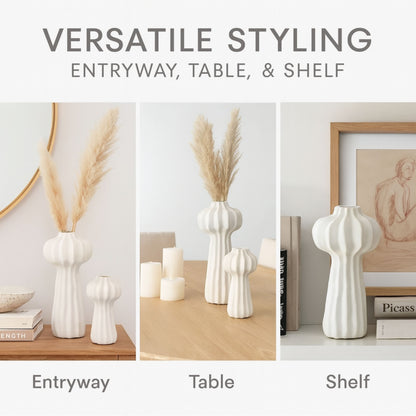 CESE338 WHITE CERAMIC HOME DECOR DEALS