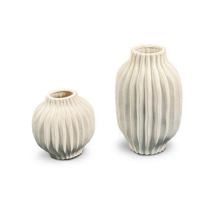 CESE340 WHITE VASES