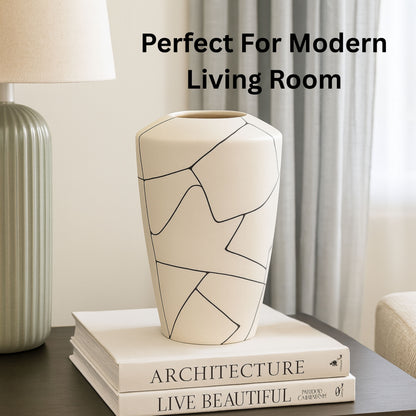 CEVA324 WHITE CERAMIC VASES HOME DECOR DEALS