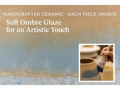 CAVA282 OMBRE CERAMIC VASES HOME DECOR DEALS