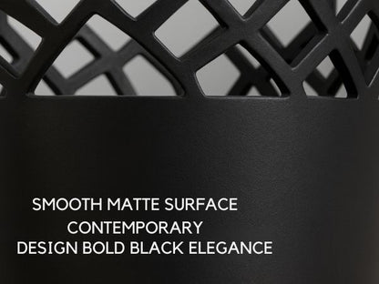 CAVA289 BLACK CERAMIC VASES HOME DECOR DEALS