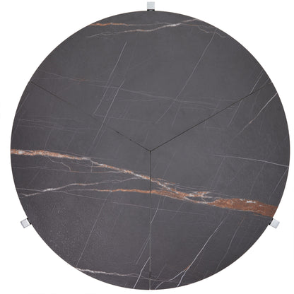 TB424BG BLACK CARRERA DINING TABLE