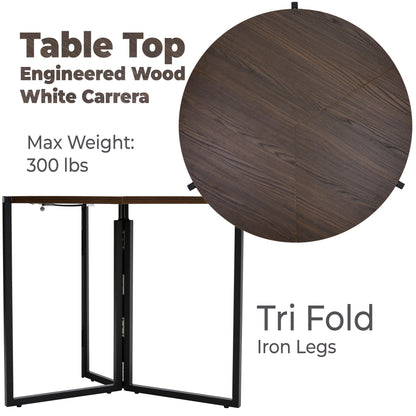 TB427BG WALNUT DINING TABLE