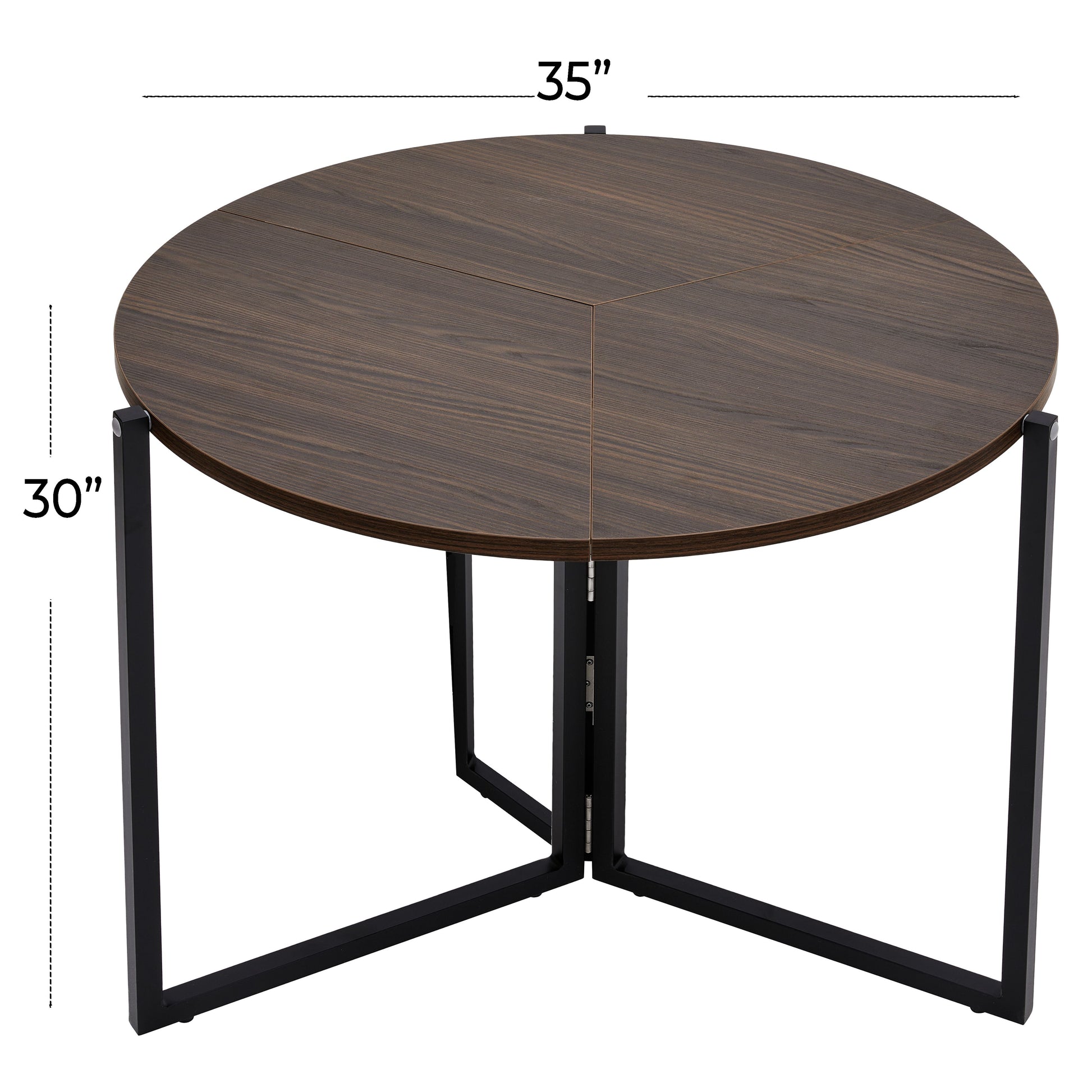 TB427BG WALNUT DINING TABLE