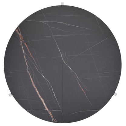 TB428BG BLACK CARRERA DINING TABLE