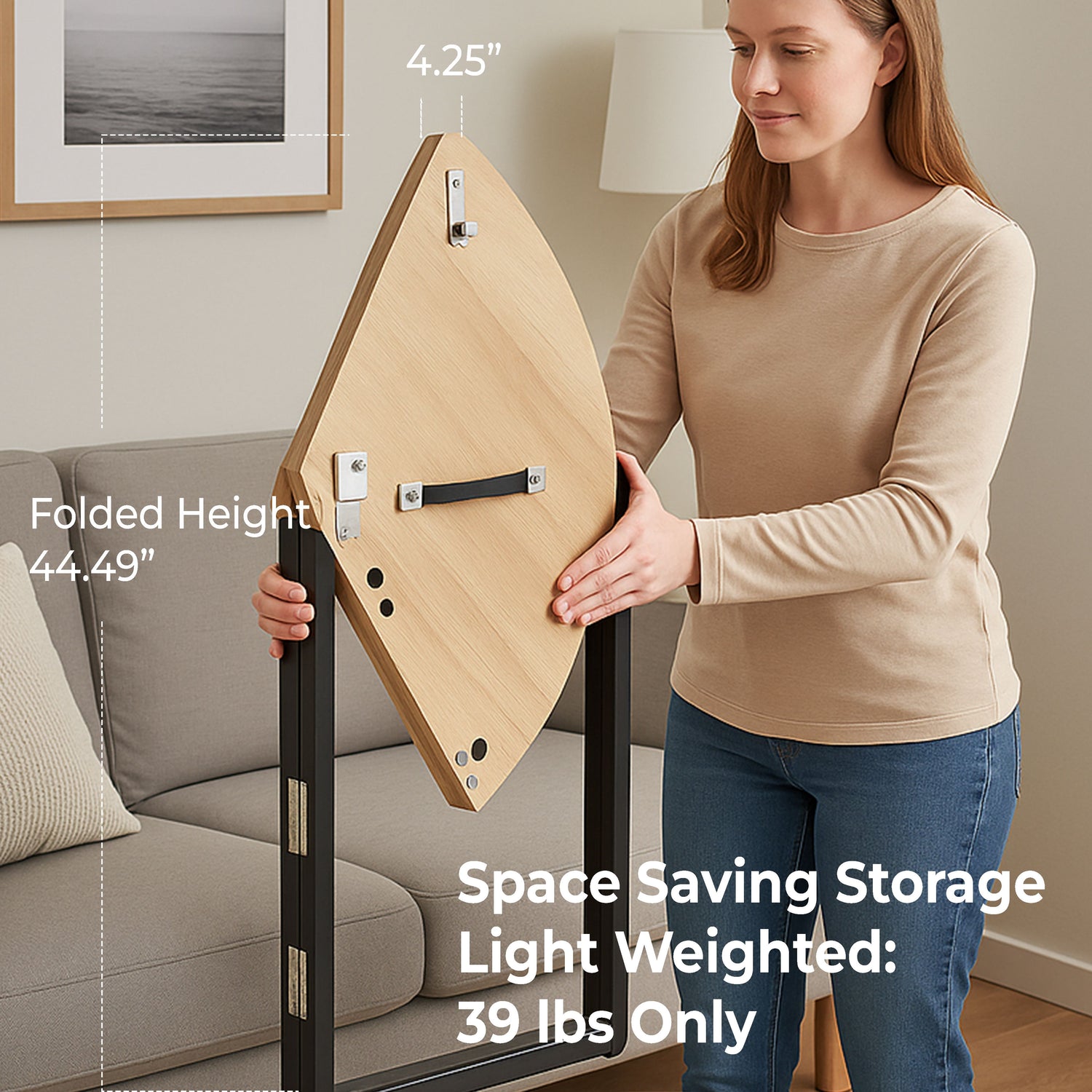 TB429TB NATURAL DINING TABLE