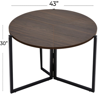 TB430DBG CHOCOLATE DINING TABLE