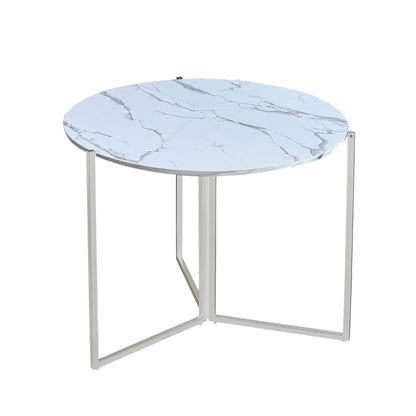 TB432M WHITE CARRERA NESTING TABLE