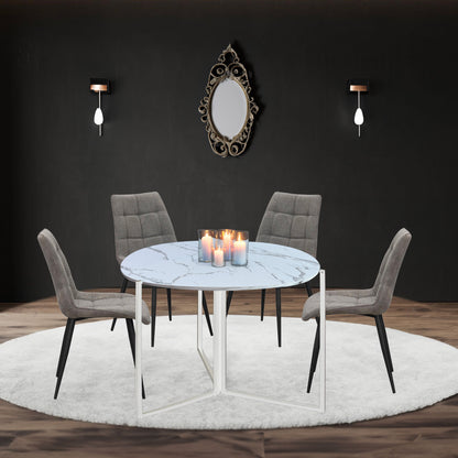 TB432M WHITE CARRERA NESTING TABLE