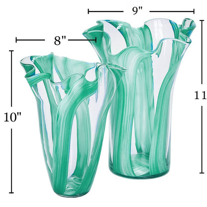 GV385 LIGHT GREEN GLASS