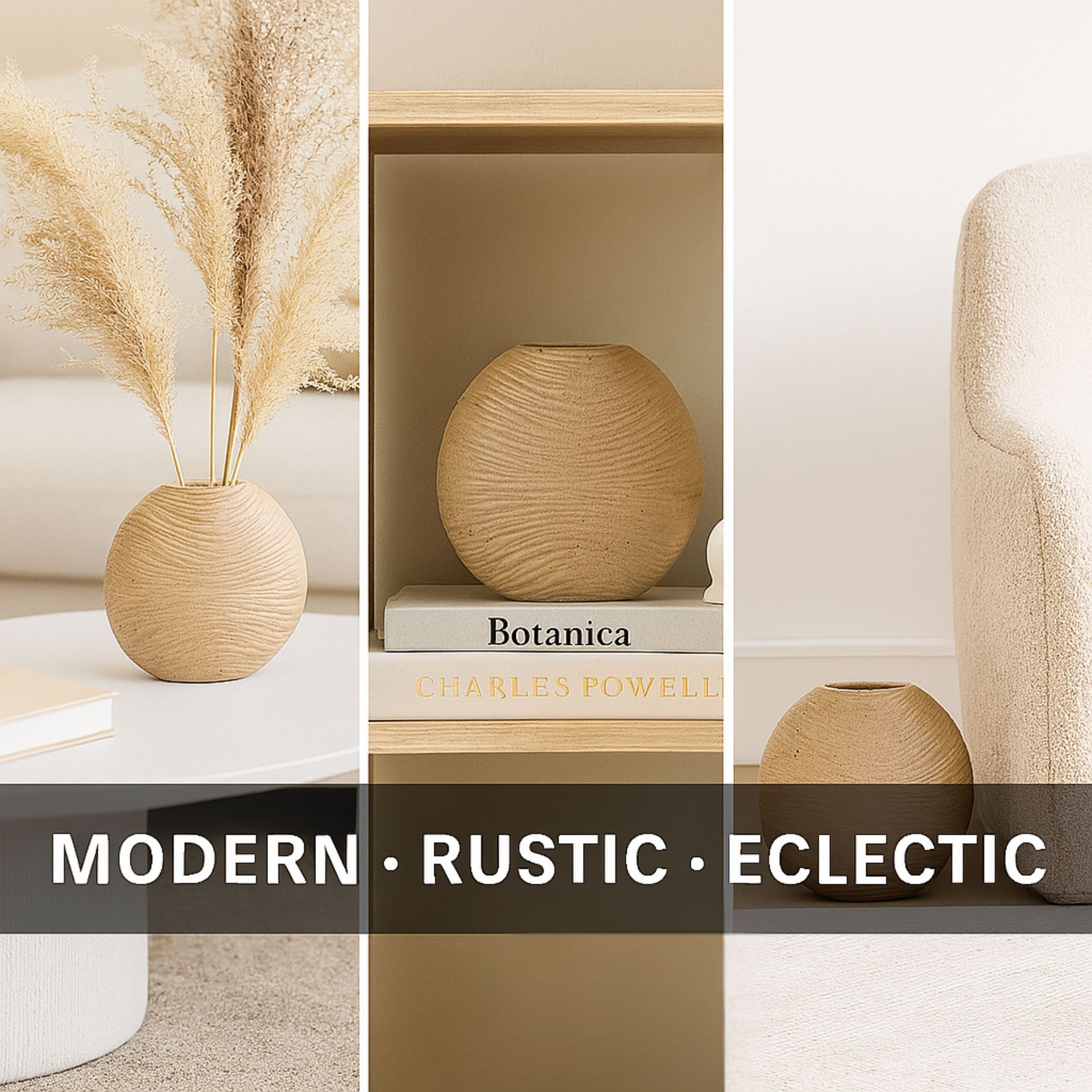 CEDE361 TAN CERAMIC HOME DECOR DEALS