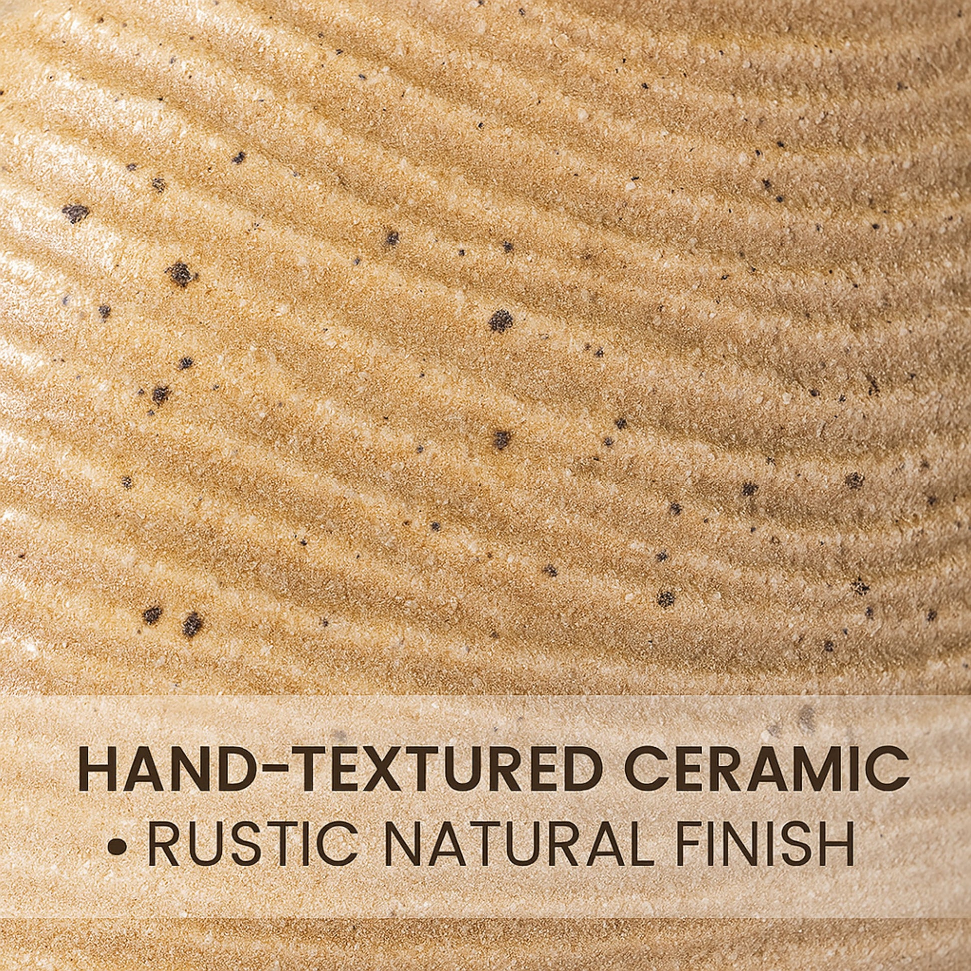 CEDE361 TAN CERAMIC HOME DECOR DEALS