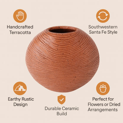 CEDE363 TERRACOTTA CERAMIC VASES HOME DECOR DEALS