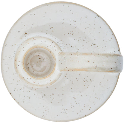 CECA364 GLAZED WHITE CANDLE HOLDERS HOME DECOR DEALS
